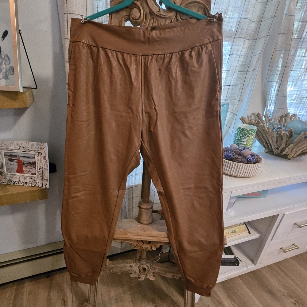 Commando Brown Sweatpants Comfortable Joggers